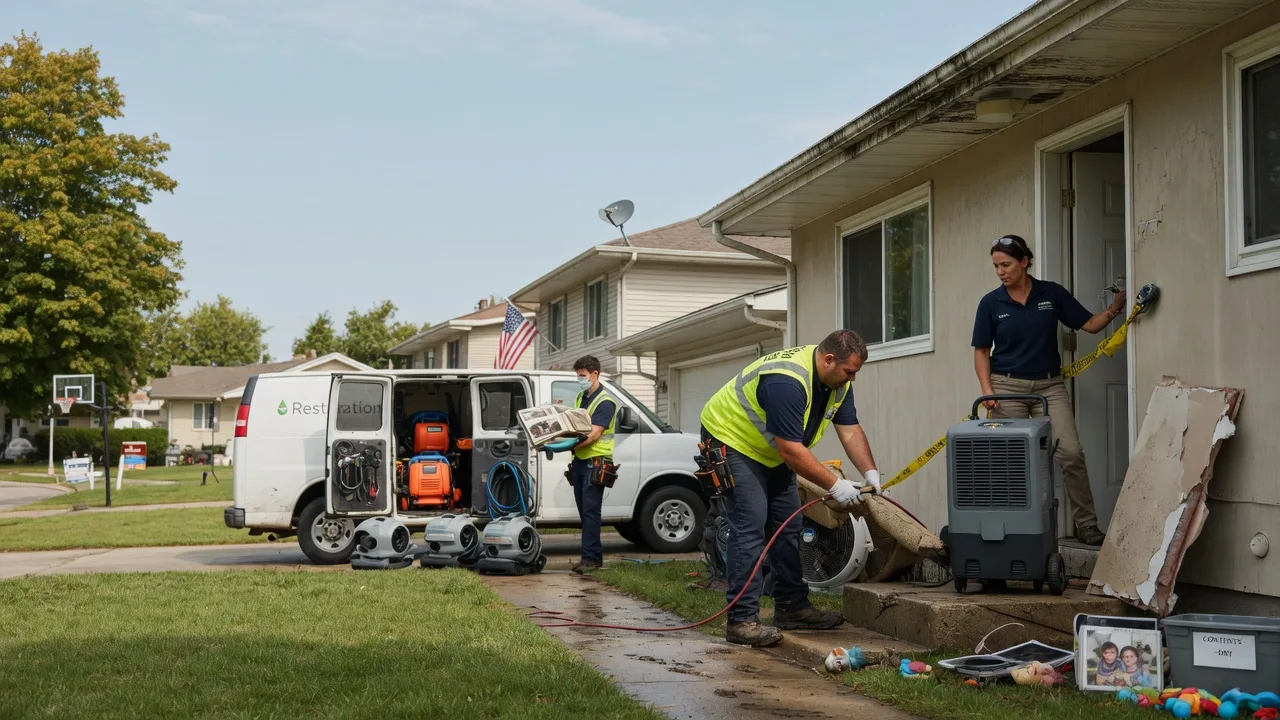 Water Damage Restoration in Utica, OH near me